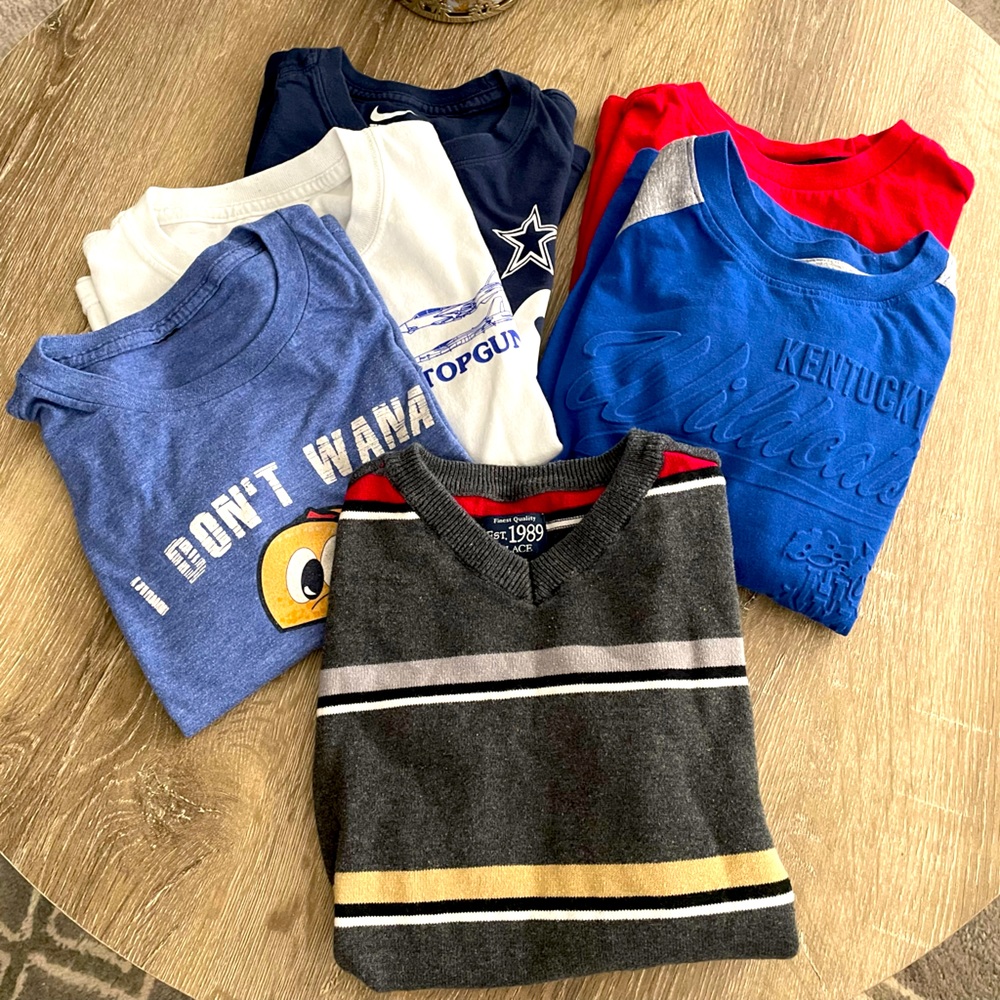 6pk Boy’s Shirts (Lot N)
